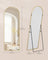 Full Length Mirror - 63" x 20" - Tempered Glass - Aluminium Alloy Frame