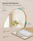 Full Length Mirror - 63" x 20" - Tempered Glass - Aluminium Alloy Frame