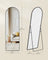 Full Length Mirror - 63L x 19.7W - Tempered Glass - Aluminium Alloy Frame
