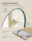 Full Length Mirror - 59" x 16" - Tempered Glass - Aluminium Alloy Frame