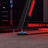 Gaming Desk - Steel - Black and Red - Multifunctional with Monitor Stand