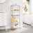 Metal Shelving Unit - Metal - Black - Adjustable Shelves with Hooks and High Load Capacity