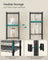 Storage Shelf - 30L - Steel - Adjustable Shelves