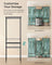 Portable Open Wardrobe - Metal - Ink Black