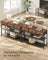 Console Table - Narrow with Storage - Rustic Brown - 98.8 x 30 x 78.7 cm