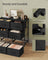 6 Drawer Chest - Steel - Ink Black & Ebony Black - Versatile Fabric Storage Unit