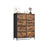Fabric Storage Unit - 8 Drawer Design - Steel - Ink Black