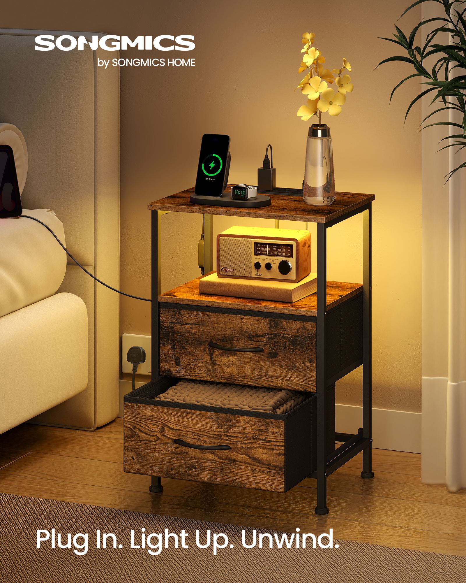 Bedside Table - Set of 2