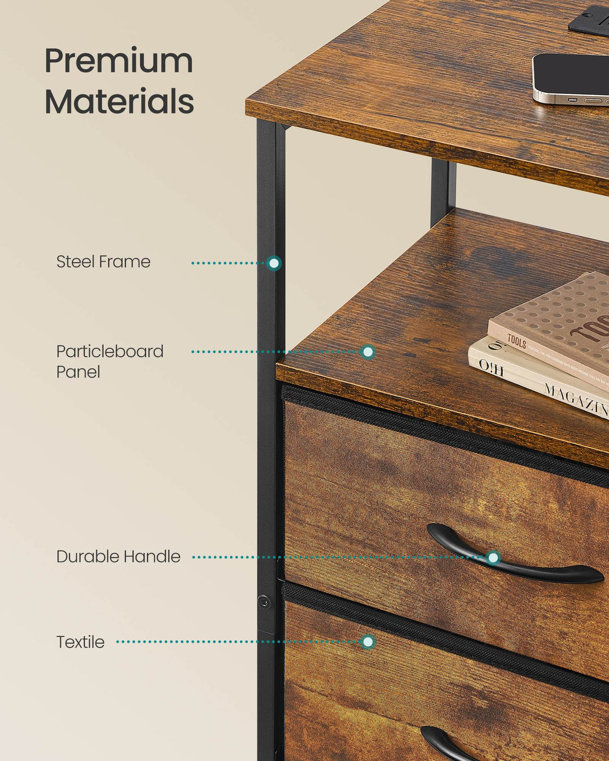 Bedside Table - Set of 2
