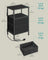 Bedside Table - 30L - Particleboard - Charging Station