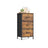 3-Drawer Chest - Non-Woven Fabric - Ink Black - Sturdy Design for Everyday Use