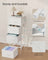 Fabric Drawer Storage Unit - 2 Drawers - Non-Woven Fabric - Ink Black & Ebony Black - Sturdy Design for Everyday Use