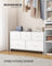 Chest of Drawers - 5 Storage Drawers - Steel - Rustic Brown