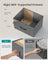 BELLAH Collection Chest of Drawers 9 Drawers Slate - MDF - Grey