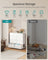 Chest of Drawers - 9 Storage Drawers - MDF - Rustic Brown - Durable and Reliable Design