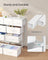 Chest of Drawers - 9 Storage Drawers - MDF - Rustic Brown - Durable and Reliable Design