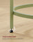 Round Side Table - Tempered Glass - Steel Frame