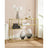 Console Table - Tempered Glass - Gold