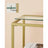 Console Table - Tempered Glass - Gold