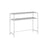 Console Table - Tempered Glass - Gold