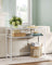 Console Table - Tempered Glass - Gold