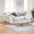 Coffee Table - Tempered Glass - Gold and Transparent - With Mesh Shelf and Stable Steel Frame