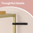 Bookcase - Tempered Glass - Gold - 4-Tier Shelf for Versatile Storage