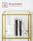 Glass Shelf Bookcase - Tempered Glass - Clear - 5-Tier Design for Versatile Storage