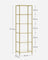 Glass Shelf Bookcase - Tempered Glass - Clear - 5-Tier Design for Versatile Storage