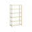 6-Tier Storage Rack - Tempered Glass - Clear