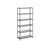 6-Tier Storage Rack - Tempered Glass - Clear