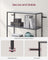 6-Tier Storage Rack - Tempered Glass - Clear