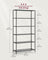 6-Tier Storage Rack - Tempered Glass - Clear