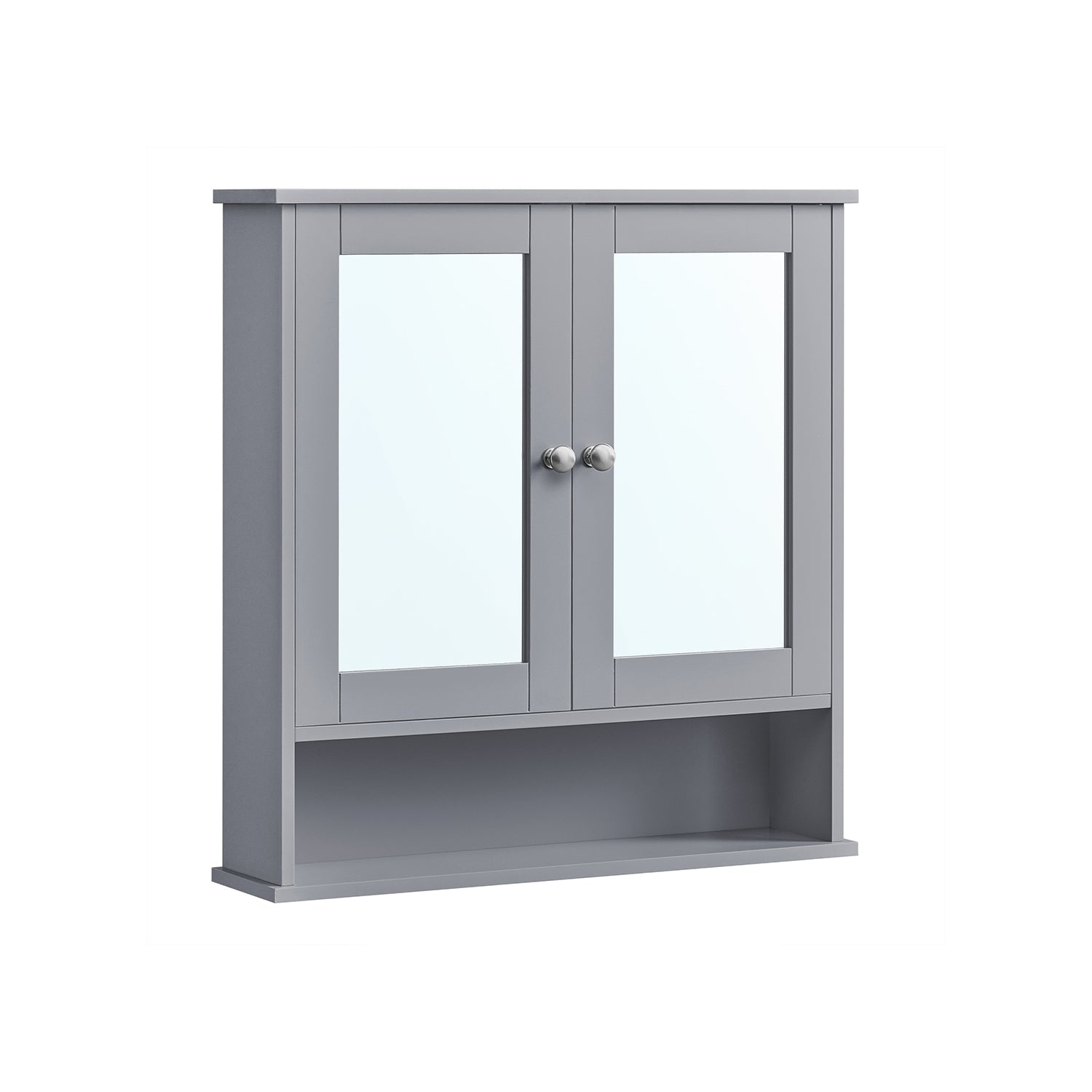 Bathroom Wall Cabinet - White - Wooden