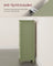 Bathroom Storage Cabinet - Wood - Laurel Green - Freestanding with 4 Drawers