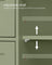 Bathroom Storage Unit - Wood - White - 4 Drawers and 1 Wardrobe Compartment