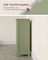 Bathroom Storage Unit - Wood - White - 4 Drawers and 1 Wardrobe Compartment