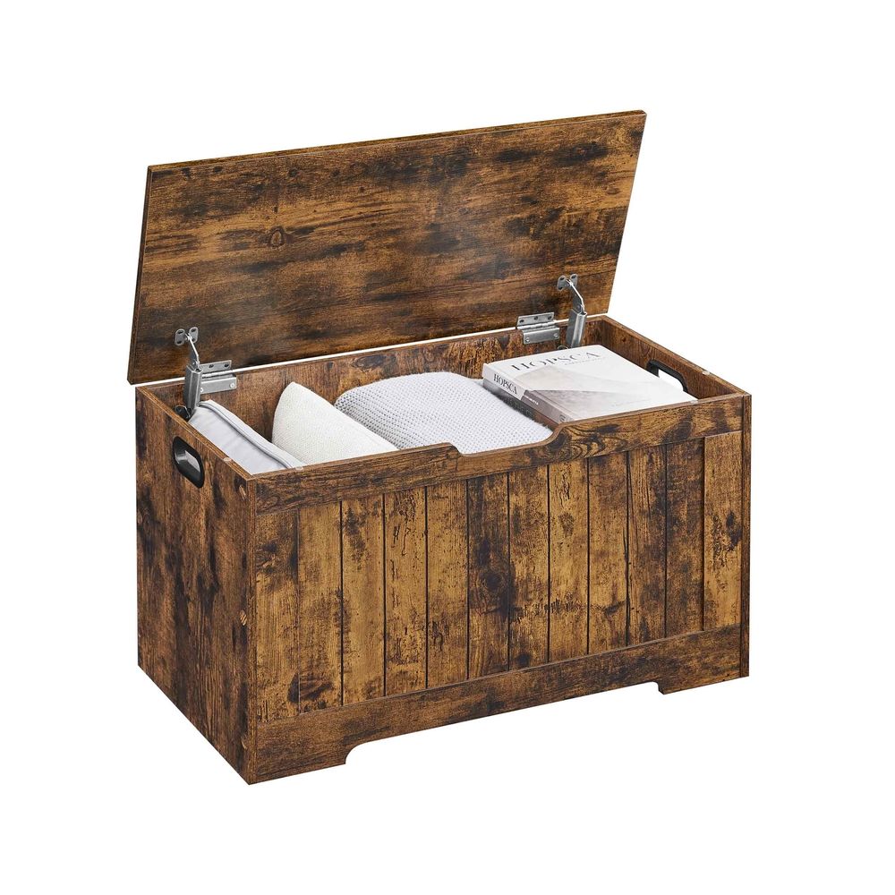 Storage Bench - MDF - White - Large Capacity for Shoes and Toys