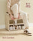 Shoe Bench - Fabric - Natural Beige - Padded Seat