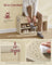 Shoe Bench - Wood - Natural Beige - Cushioned Seat with 3 Compartments