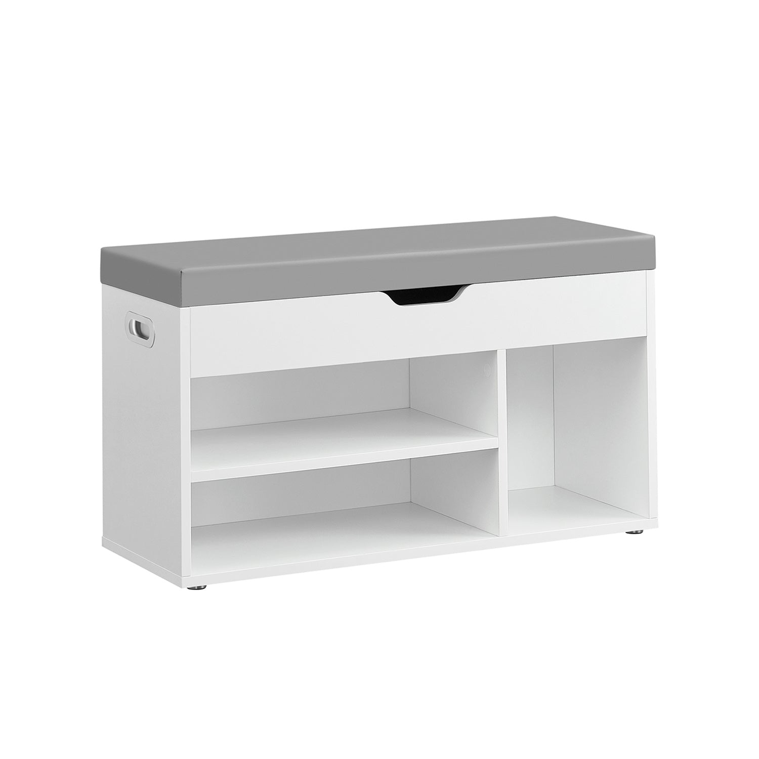 Shoe Bench - Cloud White - Wooden