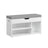 Shoe Bench - Cloud White - Wooden