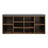 Shoe Bench - Rustic Brown and Grey - Wooden