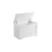 Storage Bench - MDF - White - Large Capacity for Shoes and Toys