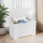 Entryway Storage Cabinet - MDF - White - Multi-functional Shoe Bench and Toy Box