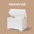 Entryway Storage Cabinet - MDF - White - Multi-functional Shoe Bench and Toy Box