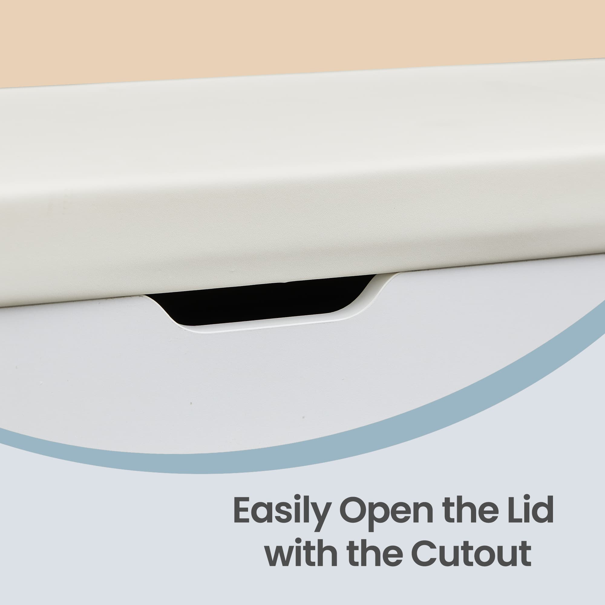 Entryway Storage Bench - Wood - White - Padded Seat with Hidden Compartments and Shelves