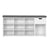Open Compartments Shoe Bench - E1-Grade Wood and Foam Padding - White Frame
