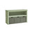 Toy Storage Unit - Mobile with 3 Drawers - Wood - White
