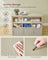 Toy Storage Unit - Mobile with 3 Drawers - Wood - White